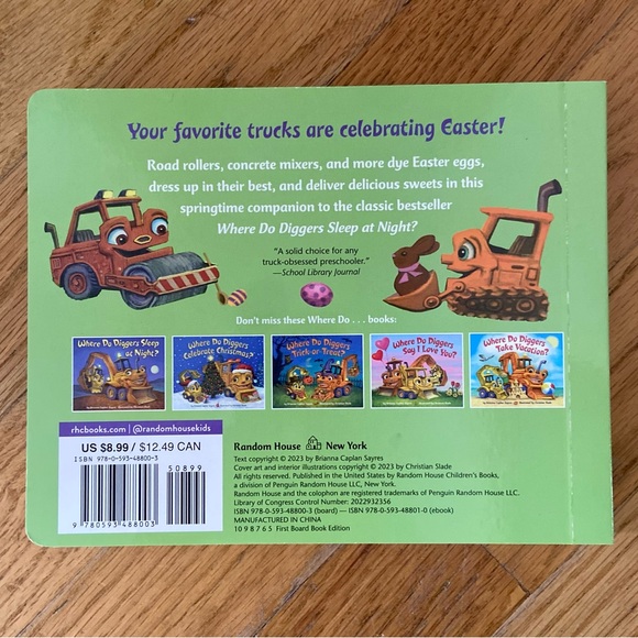 New Book: “Where Do Diggers Hunt for Easter Eggs?” - Picture 2 of 5